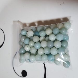 100 pieces 10mm round Amazonite beads